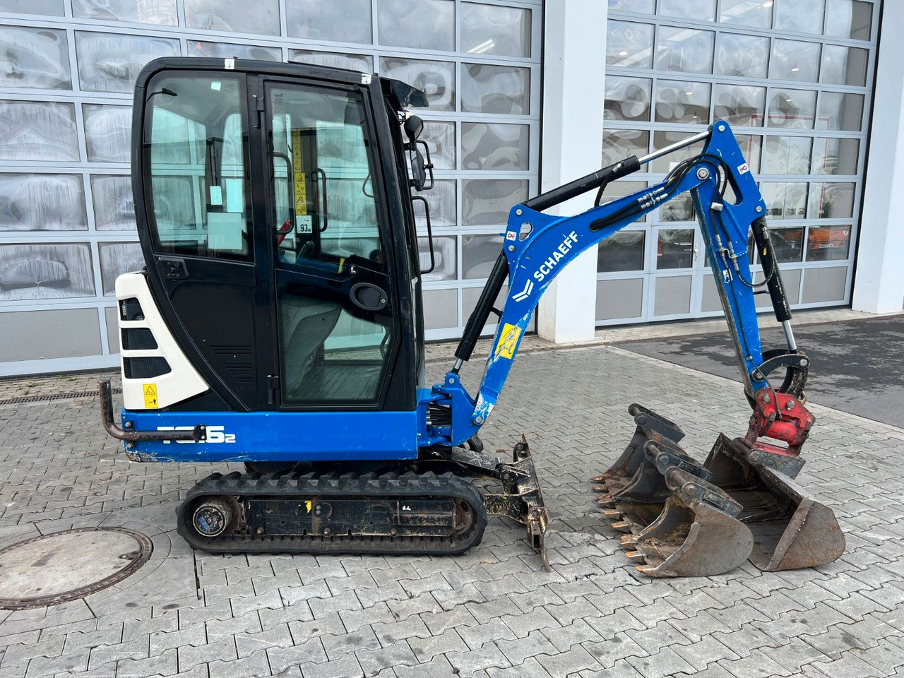 Terex TC16 / 2017 / 1.769h / Löffelpaket / Powertilt - Mini escavadeira: foto 3 Terex TC16 / 2017 / 1.769h / Löffelpaket / Powertilt - Mini escavadeira: foto 3