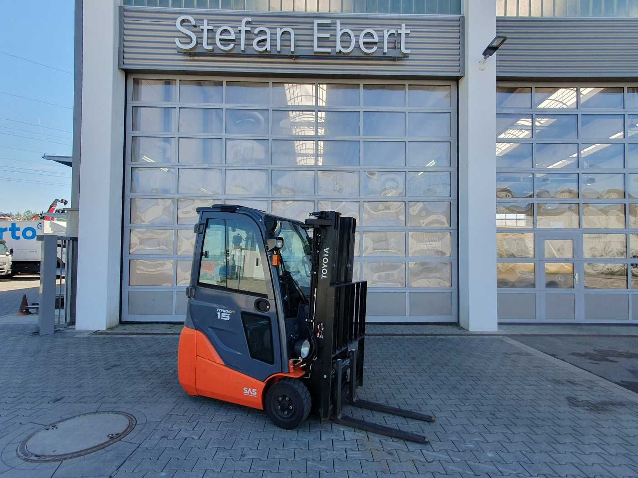 Toyota 8FBET15 / Triplex: 4.30m / nur 3.489h! / 2022 - Empilhadeira a diesel: foto 1 Toyota 8FBET15 / Triplex: 4.30m / nur 3.489h! / 2022 - Empilhadeira a diesel: foto 1