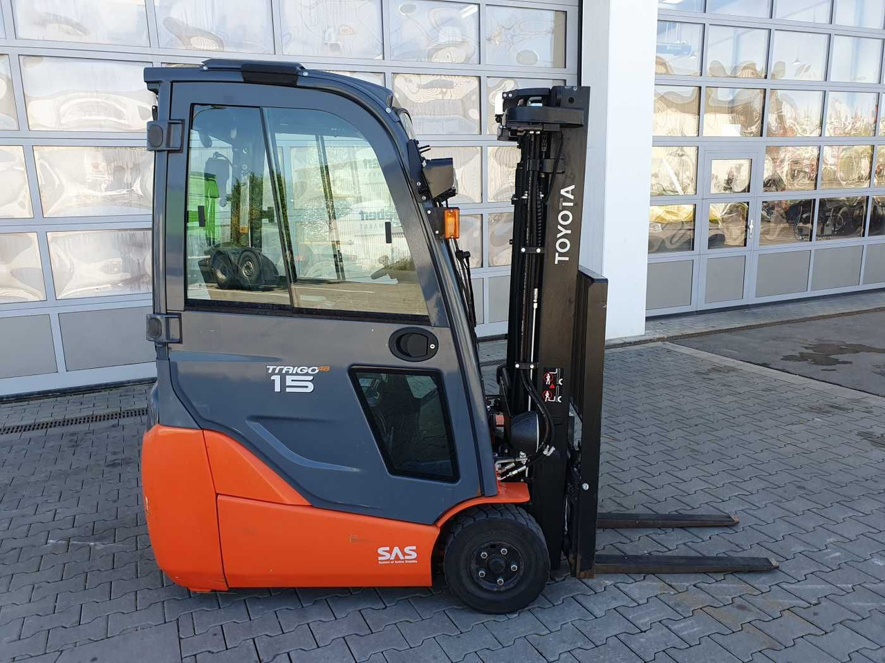 Toyota 8FBET15 / Triplex: 4.30m / nur 3.489h! / 2022 - Empilhadeira a diesel: foto 2 Toyota 8FBET15 / Triplex: 4.30m / nur 3.489h! / 2022 - Empilhadeira a diesel: foto 2