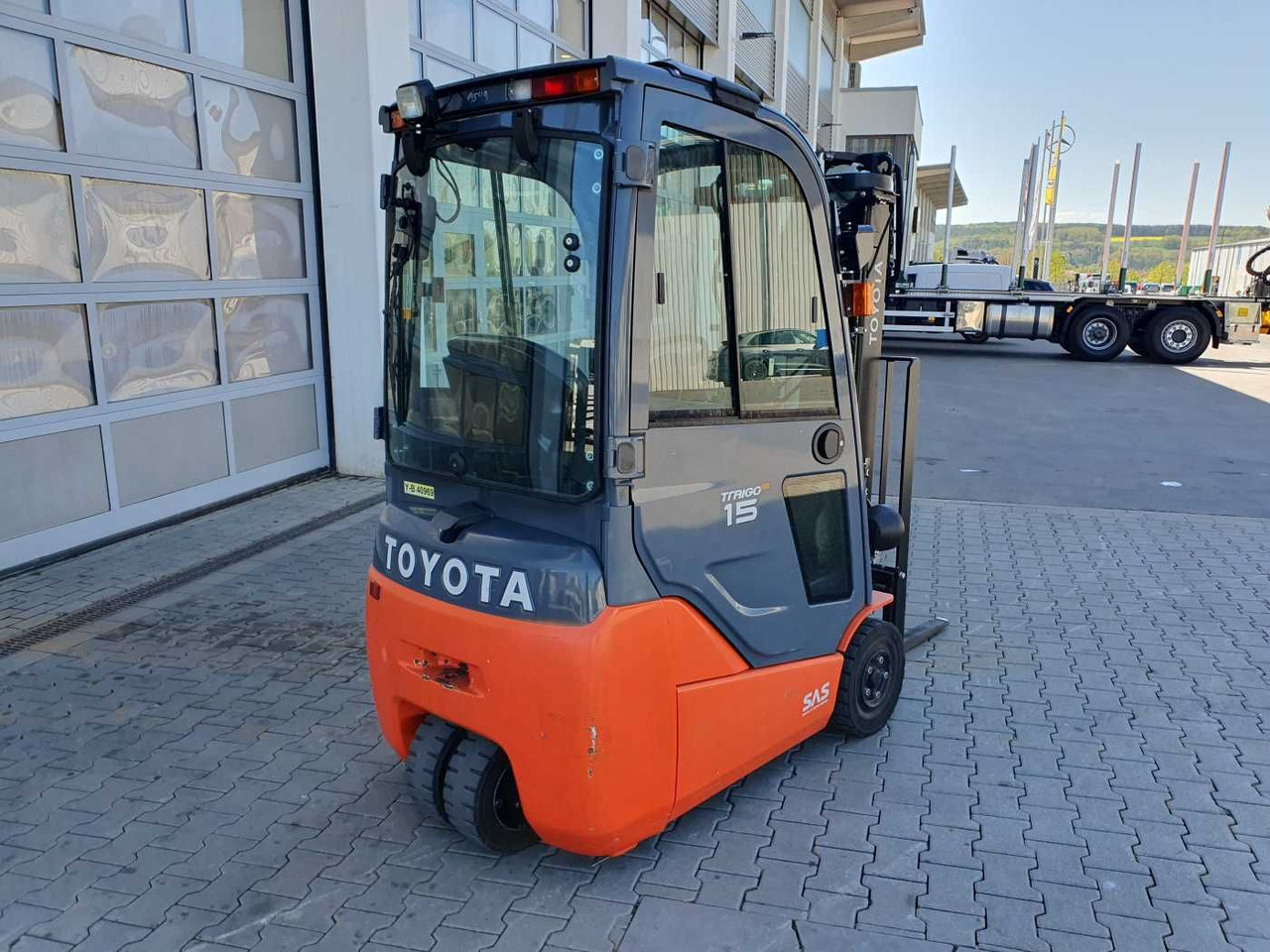 Toyota 8FBET15 / Triplex: 4.30m / nur 3.489h! / 2022 - Empilhadeira a diesel: foto 3 Toyota 8FBET15 / Triplex: 4.30m / nur 3.489h! / 2022 - Empilhadeira a diesel: foto 3