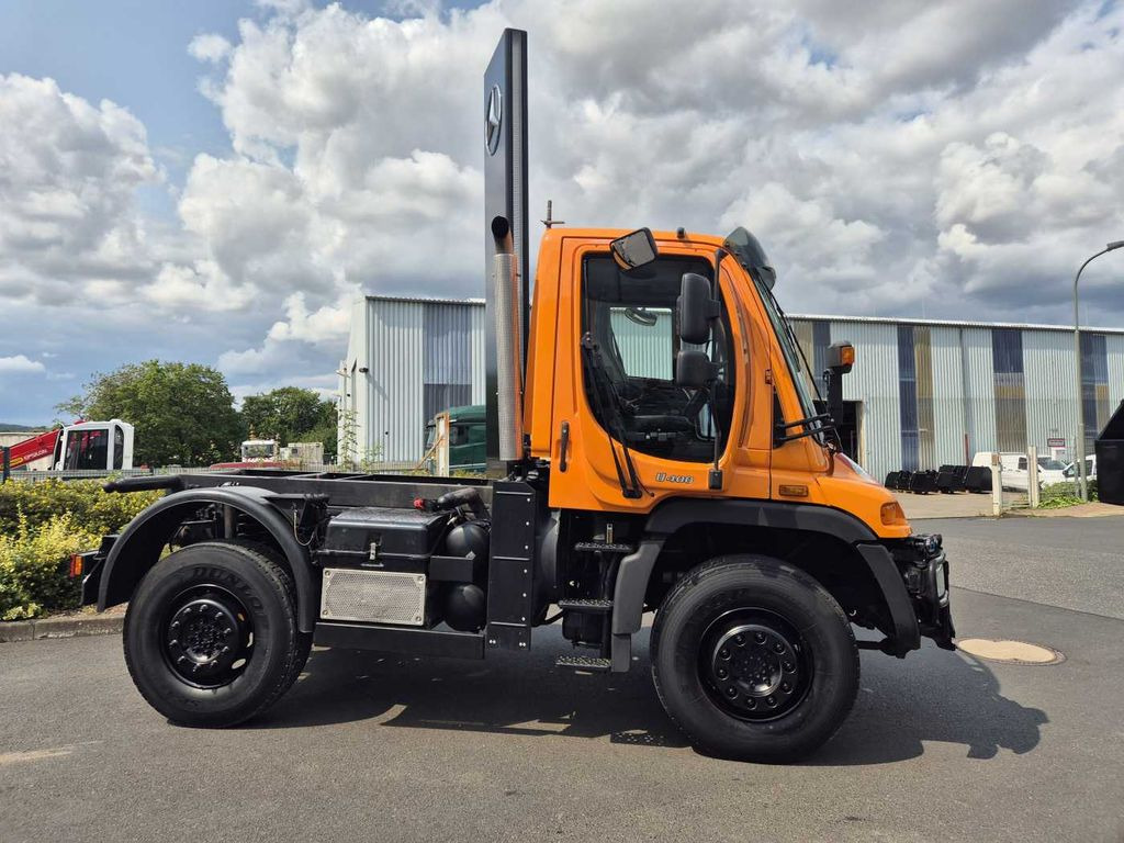 Camião chassi Unimog U 400 4x4 Fahrgestell Vario Pilot Zapfwelle LOF: foto 6