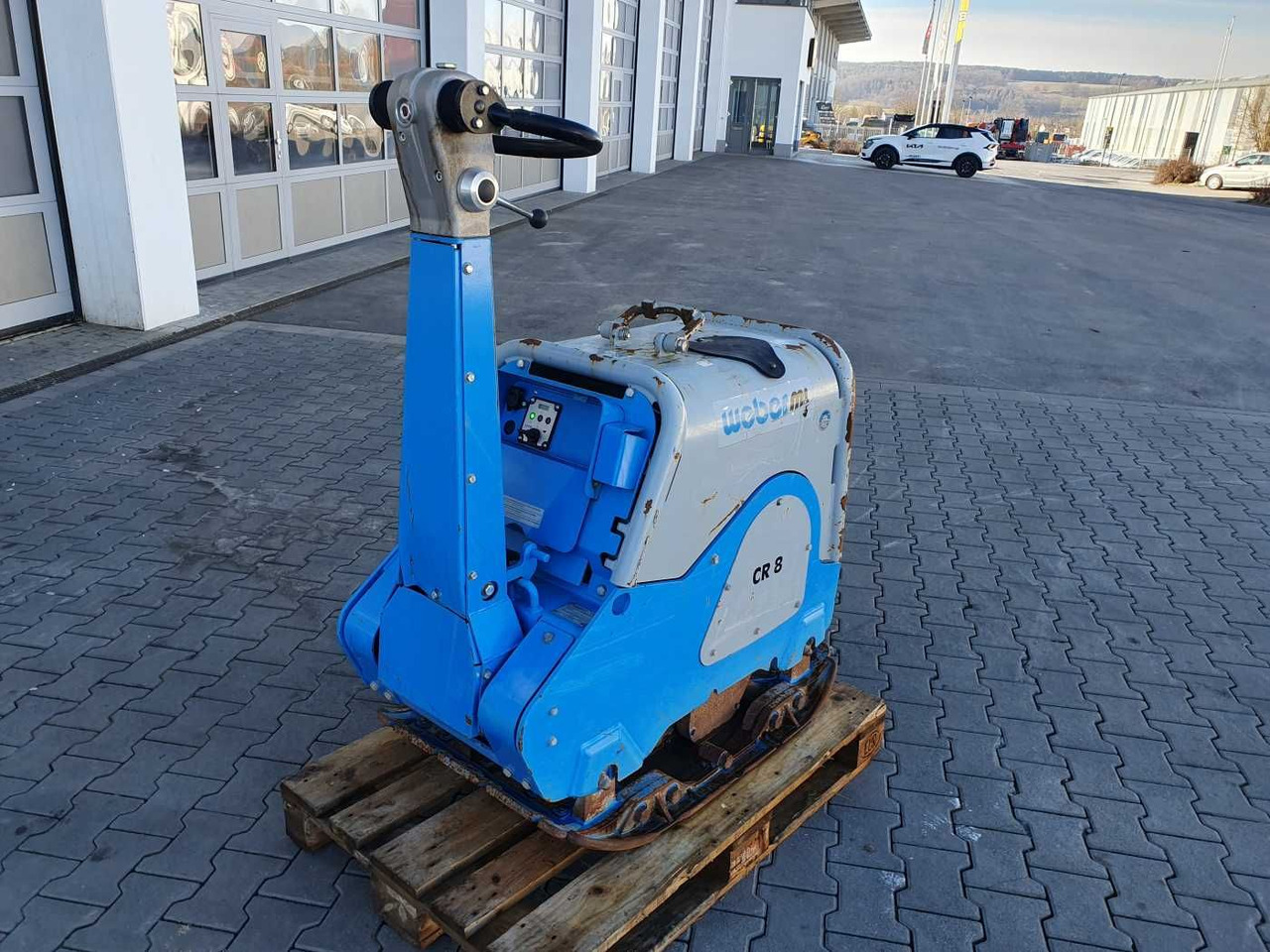Weber CR 8 Hatz-Diesel 601kg Rüttelplatte 117 h - Placas vibratórias: foto 3 Weber CR 8 Hatz-Diesel 601kg Rüttelplatte 117 h - Placas vibratórias: foto 3