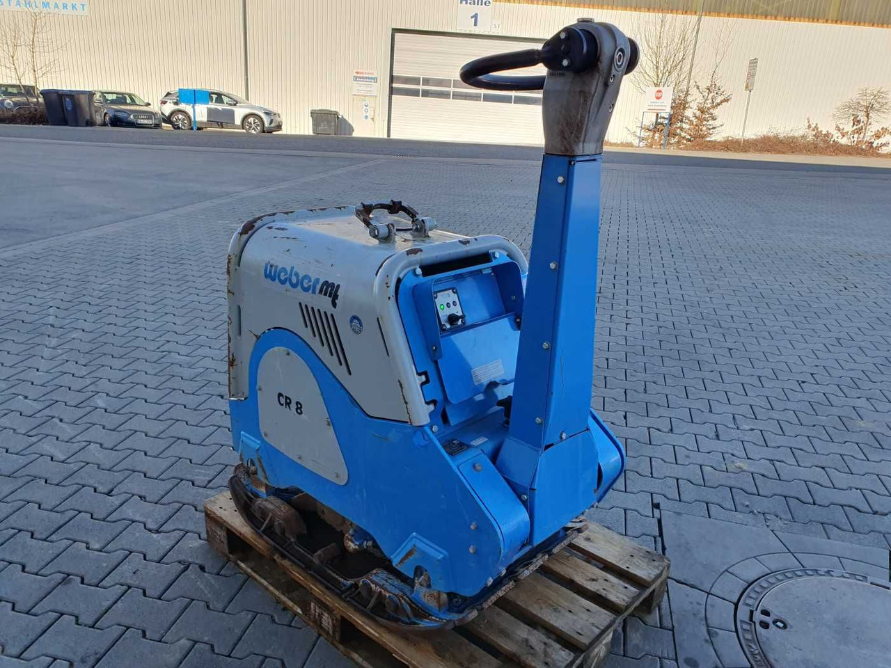 Weber CR 8 Hatz-Diesel 601kg Rüttelplatte 117 h - Placas vibratórias: foto 5 Weber CR 8 Hatz-Diesel 601kg Rüttelplatte 117 h - Placas vibratórias: foto 5
