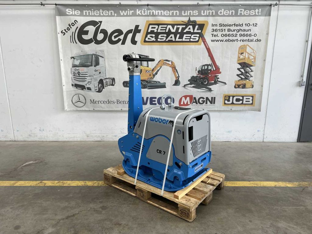 Weber Weber CR 7 Hatz-Diesel / 479kg / E-Start / DEMO - Placas vibratórias: foto 1 Weber Weber CR 7 Hatz-Diesel / 479kg / E-Start / DEMO - Placas vibratórias: foto 1