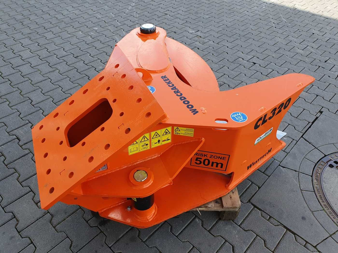 Westtech Woodcracker CL320 Fällgreifer 2022 DEMO - Cabeçote direcional: foto 5 Westtech Woodcracker CL320 Fällgreifer 2022 DEMO - Cabeçote direcional: foto 5