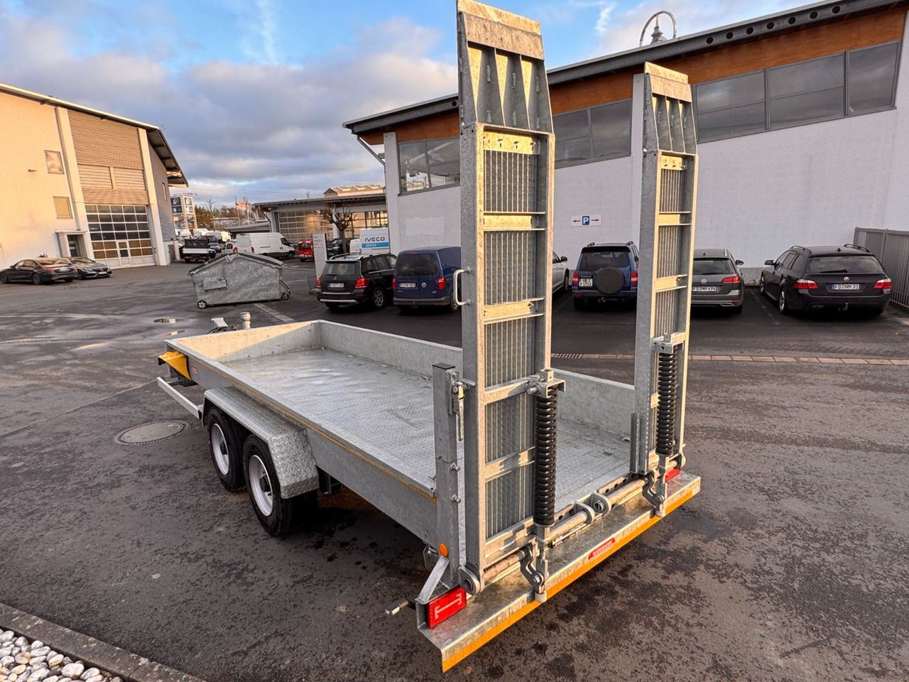 Wörmann BauTL105.55/200 Rampen verzinkt - Reboque baixa: foto 2 Wörmann BauTL105.55/200 Rampen verzinkt - Reboque baixa: foto 2