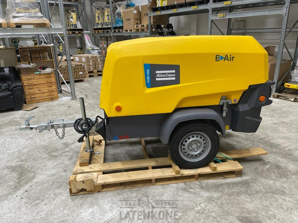 Atlas Copco E-Air H185 VSD Vaunukompressori - Compressor de ar: foto 3 Atlas Copco E-Air H185 VSD Vaunukompressori - Compressor de ar: foto 3