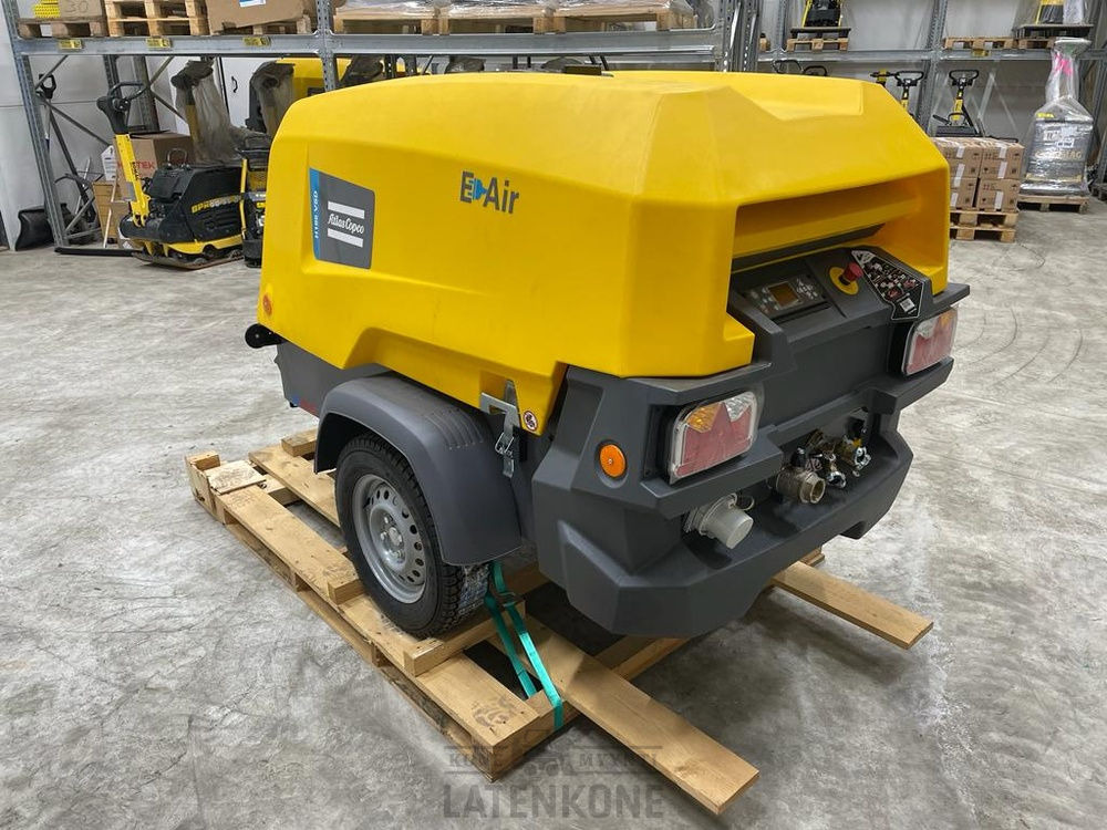 Atlas Copco E-Air H185 VSD Vaunukompressori - Compressor de ar: foto 4 Atlas Copco E-Air H185 VSD Vaunukompressori - Compressor de ar: foto 4