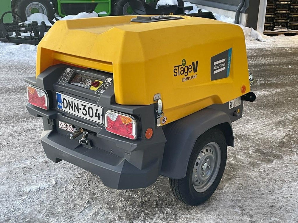 Atlas Copco XAS 48 StV Vaunukompressori UUSI - Compressor de ar: foto 3 Atlas Copco XAS 48 StV Vaunukompressori UUSI - Compressor de ar: foto 3