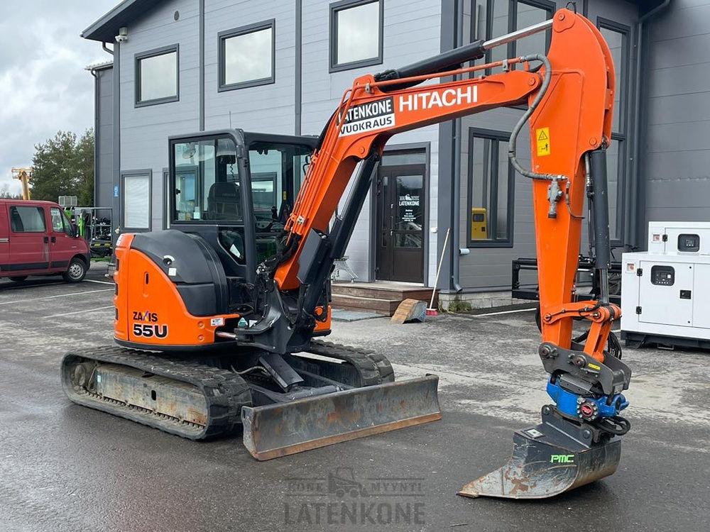 Hitachi ZX 55U-5A kaivinkone - Escavadora de rastos: foto 2 Hitachi ZX 55U-5A kaivinkone - Escavadora de rastos: foto 2