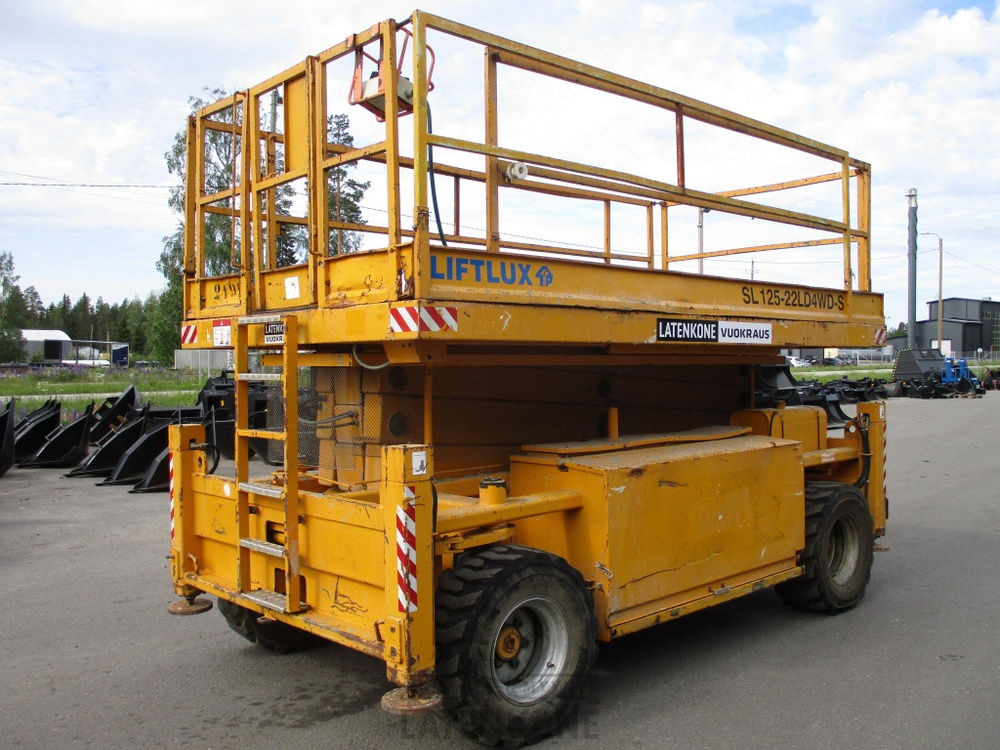 Plataforma de Tijera/ Plataforma de tesoura Liftlux SL 125-22LD4WDS: foto 7