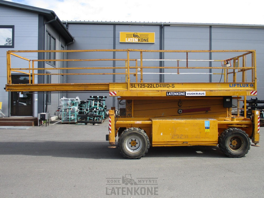 Plataforma de Tijera/ Plataforma de tesoura Liftlux SL 125-22LD4WDS: foto 17