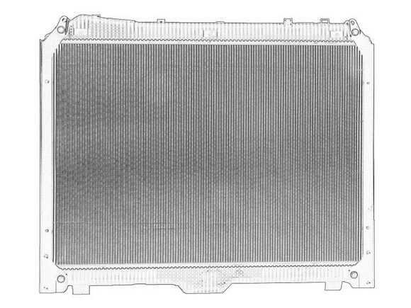 MERCEDES-BENZ OE Cooling Radiator A9615002700 - Radiador por Camião: foto 1 MERCEDES-BENZ OE Cooling Radiator A9615002700 - Radiador por Camião: foto 1