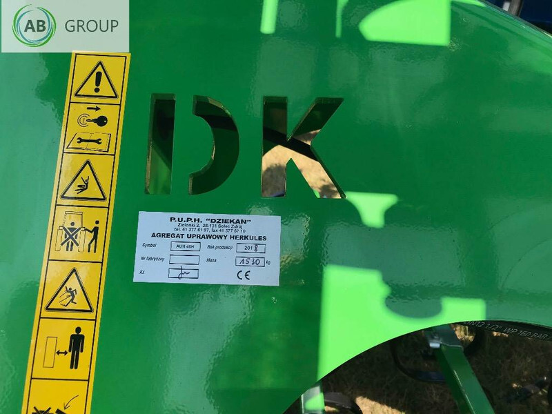 Dziekan agregat uprawowy Hercules AUH46H, 4,6m - Maquina para lavrar a terra: foto 2 Dziekan agregat uprawowy Hercules AUH46H, 4,6m - Maquina para lavrar a terra: foto 2