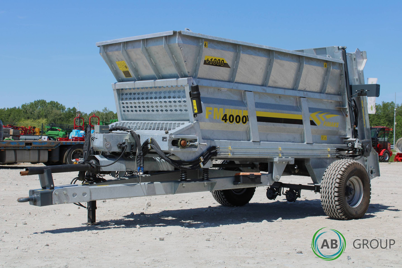 Fimaks FMGR 5 ton manure spreader - Espalhador de estrume: foto 2 Fimaks FMGR 5 ton manure spreader - Espalhador de estrume: foto 2
