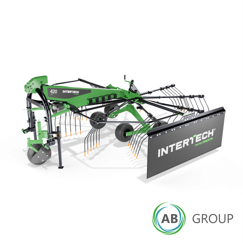 Inter-Tech Rotary Rake ZKT-420, 4.2 m - Ancinho enleirador: foto 1 Inter-Tech Rotary Rake ZKT-420, 4.2 m - Ancinho enleirador: foto 1