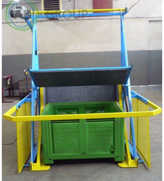 Królik stacjonarna wywrotnica skrzyniopalet WS/DW - Equipamento de pós-colheita: foto 3 Królik stacjonarna wywrotnica skrzyniopalet WS/DW - Equipamento de pós-colheita: foto 3