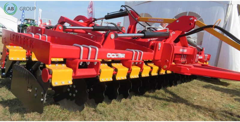 Lemtech brona talerzowa hydrauliczna z wózkiem transportow - Grades de discos: foto 1 Lemtech brona talerzowa hydrauliczna z wózkiem transportow - Grades de discos: foto 1