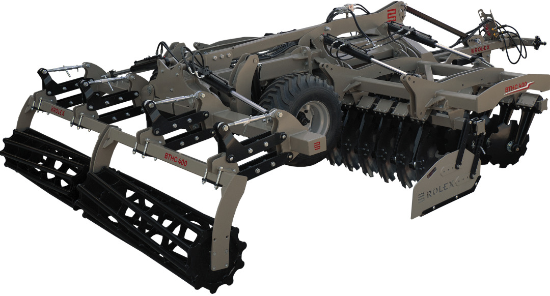 Rol-ex ciężka brona talerzowa uprawowo-ścierniskowa, składana hydraulicznie 4,0 BTHC - Grades de discos: foto 1 Rol-ex ciężka brona talerzowa uprawowo-ścierniskowa, składana hydraulicznie 4,0 BTHC - Grades de discos: foto 1