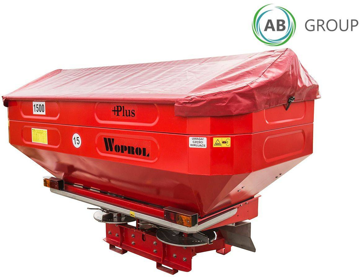 Woprol Fertilizer Spreader JUNIOR II MAX (1000kg, 1500kg, 2000kg) - Distribuidor de fertilizantes: foto 1 Woprol Fertilizer Spreader JUNIOR II MAX (1000kg, 1500kg, 2000kg) - Distribuidor de fertilizantes: foto 1