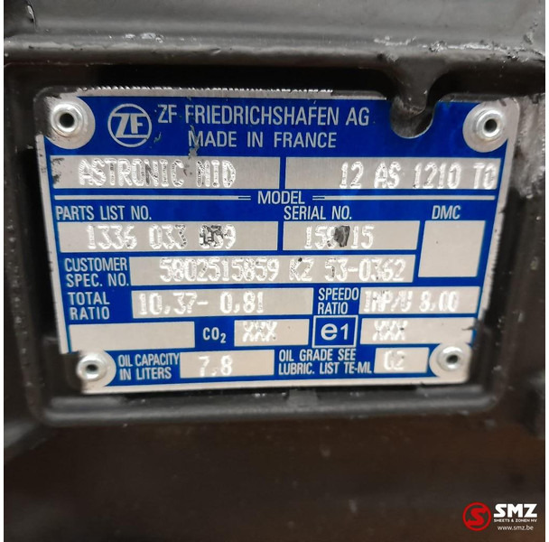 Iveco Occ versnellingsbak 12AS1210TO Iveco - Caixa de velocidade por Camião: foto 5 Iveco Occ versnellingsbak 12AS1210TO Iveco - Caixa de velocidade por Camião: foto 5