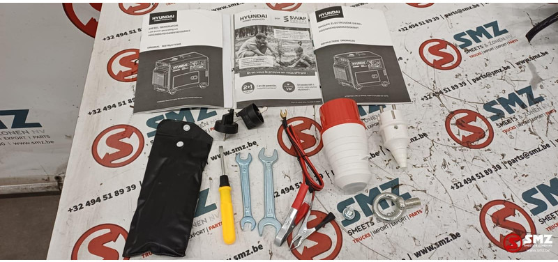 Máquina de construção Hyundai Occ stroomgroep HDG6500T Hyundai 6.5kva: foto 6