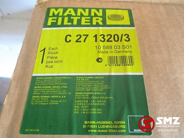 Mercedes-Benz Luchtfilter mann c271320/3 mercedes Actros - Filtro de ar por Camião: foto 2 Mercedes-Benz Luchtfilter mann c271320/3 mercedes Actros - Filtro de ar por Camião: foto 2