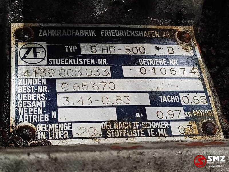 Renault Occ motor MIDS062030B + versnellingsbak 5HP-500 Re - Motor por Camião: foto 5 Renault Occ motor MIDS062030B + versnellingsbak 5HP-500 Re - Motor por Camião: foto 5