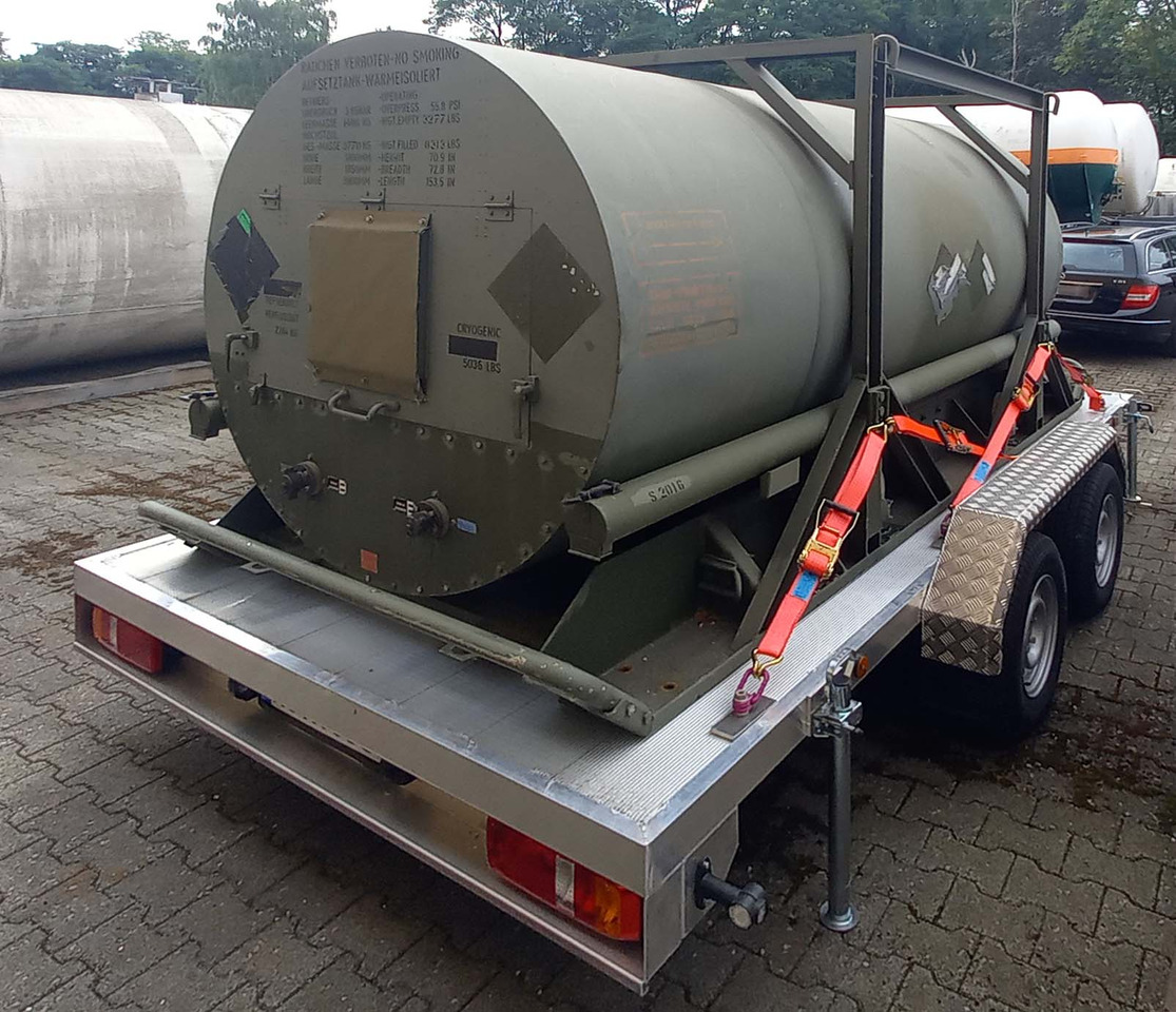 CRYOBASE Gas tank cryogenic trailer used for nitrogen, oxygen, argon - Reboque tanque: foto 4 CRYOBASE Gas tank cryogenic trailer used for nitrogen, oxygen, argon - Reboque tanque: foto 4