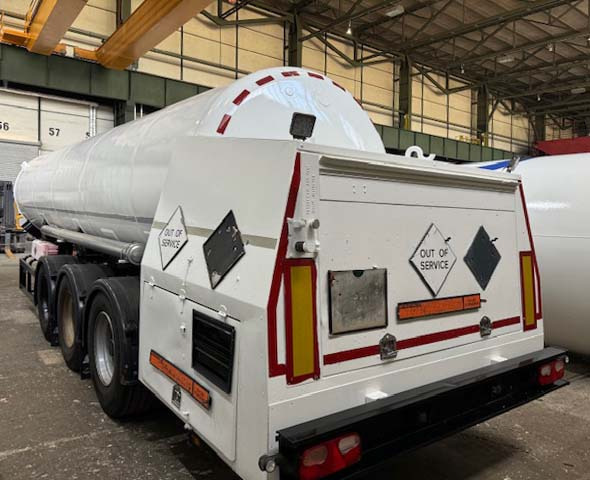 CRYOLOR Gas tank semi-trailer cryogenic used for nitrogen, argon, oxygen, LIN, LOX, LAR. - Semirreboque tanque: foto 4 CRYOLOR Gas tank semi-trailer cryogenic used for nitrogen, argon, oxygen, LIN, LOX, LAR. - Semirreboque tanque: foto 4