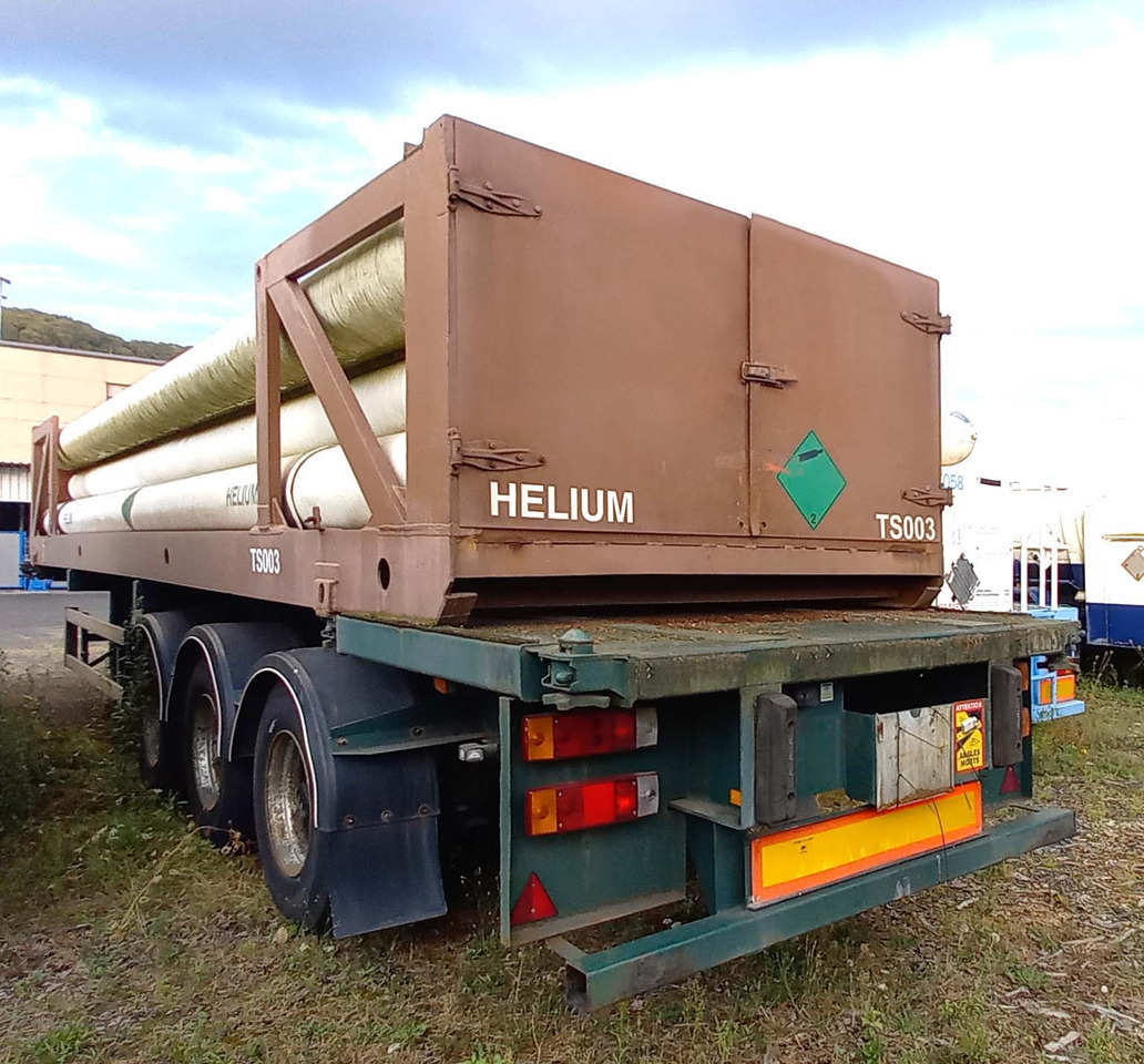 FRUEHAUF Gas tank tube semi-trailer used for compressed helium, hydrogen, Wasserstoff - Semirreboque tanque: foto 4 FRUEHAUF Gas tank tube semi-trailer used for compressed helium, hydrogen, Wasserstoff - Semirreboque tanque: foto 4