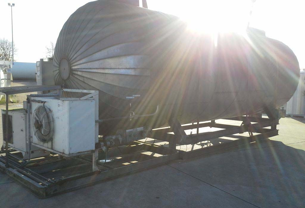 Gas tank used for CO2 liquid Carbon dioxide - Depósito de armazenamento: foto 3 Gas tank used for CO2 liquid Carbon dioxide - Depósito de armazenamento: foto 3