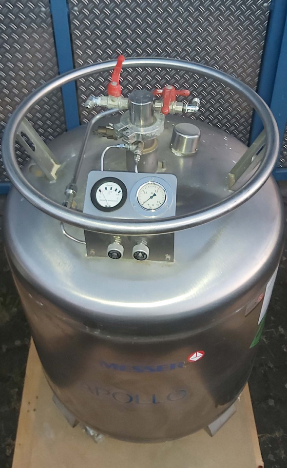 Messer Dewar vessel for liquid nitrogen cryogenic Cryotherm Apollo 200 liters - Depósito de armazenamento: foto 2 Messer Dewar vessel for liquid nitrogen cryogenic Cryotherm Apollo 200 liters - Depósito de armazenamento: foto 2