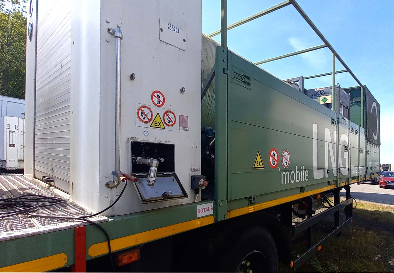 Messer Griesheim Gas tank semi-trailer used for LNG/CNG mobile filling station Methan Gas Cryogenic - Semirreboque tanque: foto 4 Messer Griesheim Gas tank semi-trailer used for LNG/CNG mobile filling station Methan Gas Cryogenic - Semirreboque tanque: foto 4