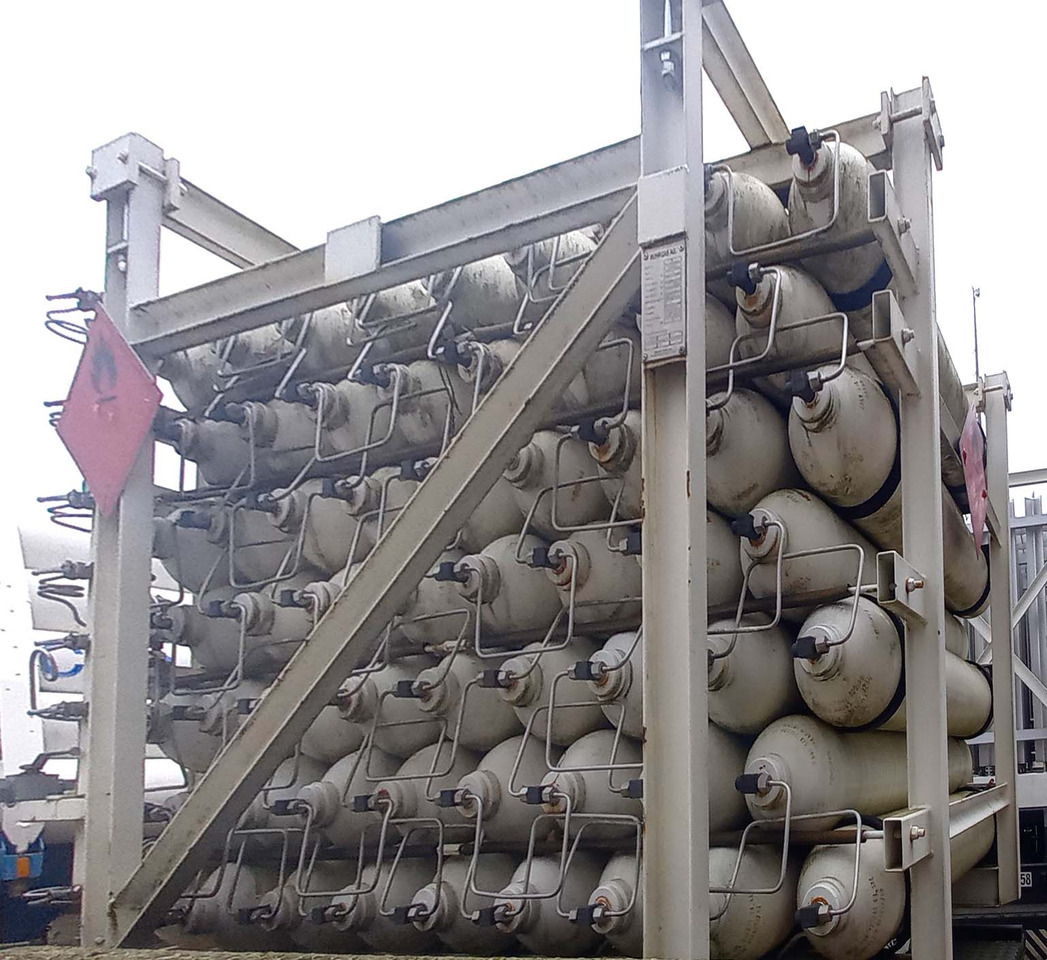 SAMRO Gas semi-trailer tube used for CNG Methane Erdgas 200 Bar - Reboque: foto 3 SAMRO Gas semi-trailer tube used for CNG Methane Erdgas 200 Bar - Reboque: foto 3