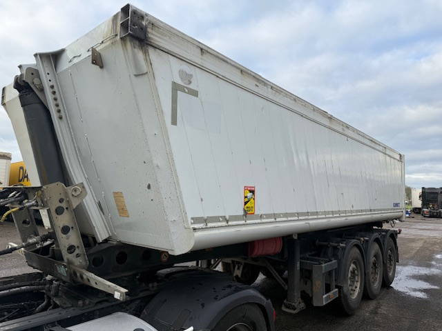 Diversen Aluminium Bak stalen chassis 28 cub - Semi-reboque basculante: foto 1 Diversen Aluminium Bak stalen chassis 28 cub - Semi-reboque basculante: foto 1