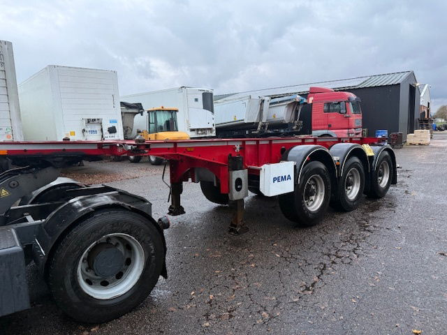 Van Hool 20 FT - Semi-reboque transportador de contêineres/ Caixa móvel: foto 2 Van Hool 20 FT - Semi-reboque transportador de contêineres/ Caixa móvel: foto 2