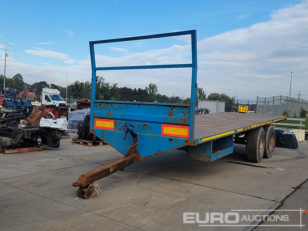 10TRF25 Twin Axle Draw Bar Flatbed Trailer - Reboque agrícola: foto 1 10TRF25 Twin Axle Draw Bar Flatbed Trailer - Reboque agrícola: foto 1