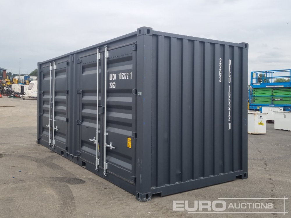 20' x 8' Container, 2 Side Doors, 1 End Door (Cannot Be Reconsigned) - Contentor marítimo: foto 3 20' x 8' Container, 2 Side Doors, 1 End Door (Cannot Be Reconsigned) - Contentor marítimo: foto 3