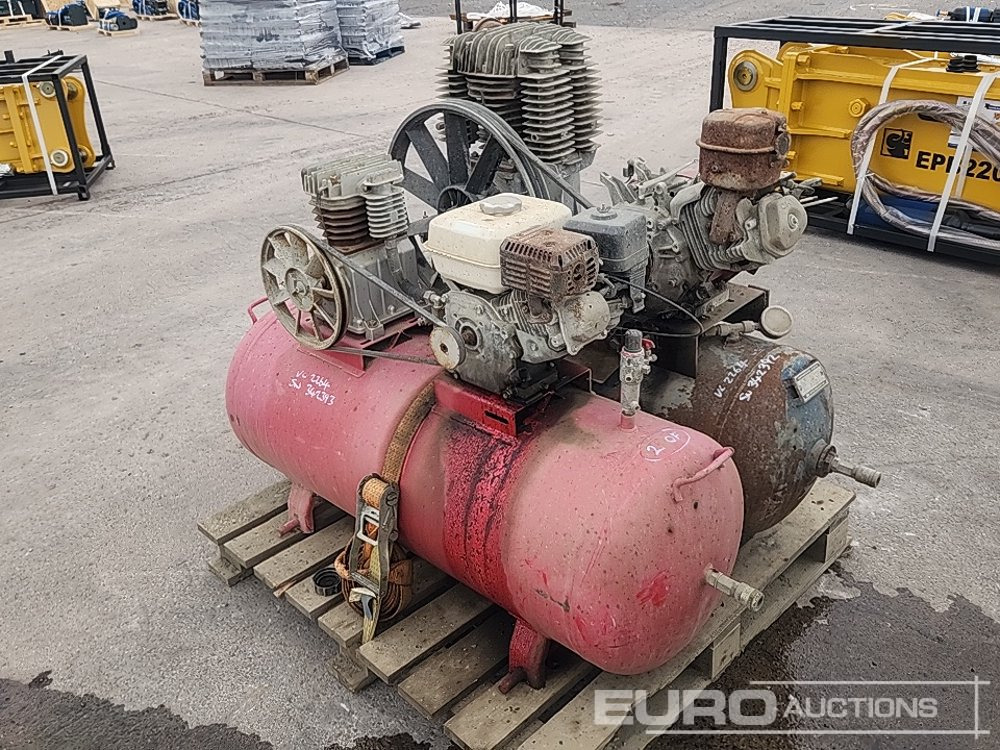 200 & 150 Litre Petrol Compressor, Honda Engine (Spares) (2 of) - Compressor de ar: foto 4 200 & 150 Litre Petrol Compressor, Honda Engine (Spares) (2 of) - Compressor de ar: foto 4