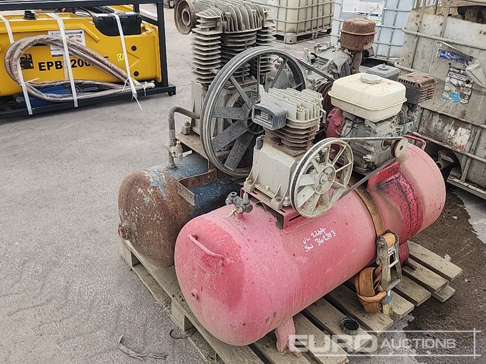 200 & 150 Litre Petrol Compressor, Honda Engine (Spares) (2 of) - Compressor de ar: foto 3 200 & 150 Litre Petrol Compressor, Honda Engine (Spares) (2 of) - Compressor de ar: foto 3