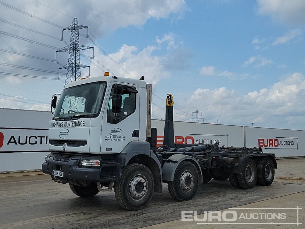 2005 Renault Kerax 370 DCI - Camião polibenne: foto 1 2005 Renault Kerax 370 DCI - Camião polibenne: foto 1