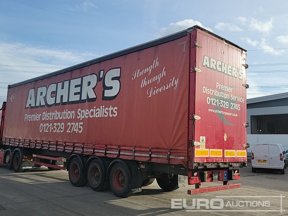 2006 Schmidtz Tri Axle Curtainsider Trailer - Semi-reboque de lona: foto 3 2006 Schmidtz Tri Axle Curtainsider Trailer - Semi-reboque de lona: foto 3