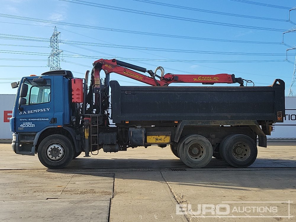 2007 DAF CF75 310 - Camião basculante, Camião grua: foto 2 2007 DAF CF75 310 - Camião basculante, Camião grua: foto 2