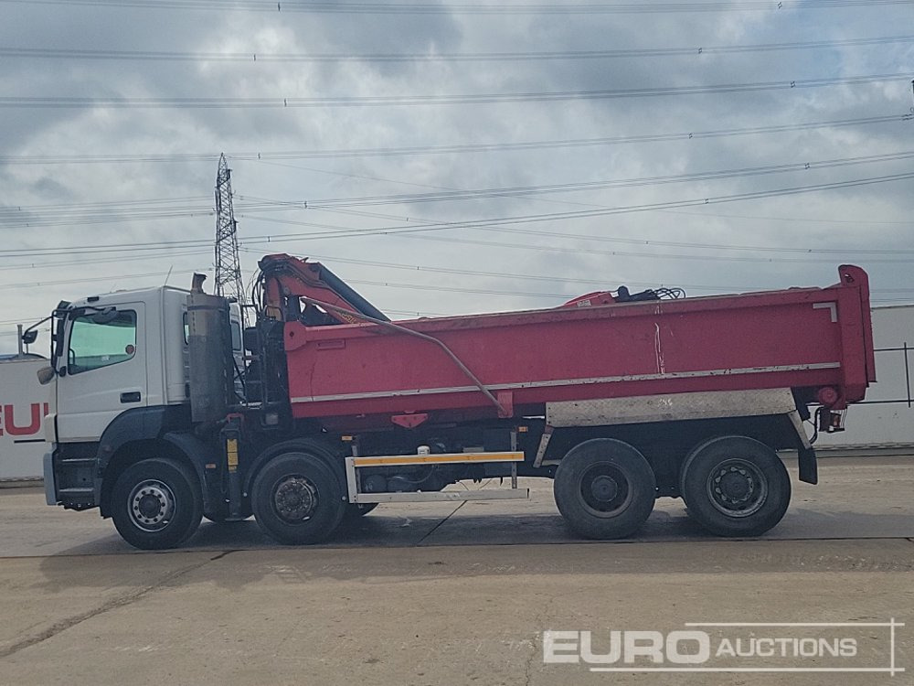 2007 Mercedes Axor 32.36 - Camião basculante, Camião grua: foto 2 2007 Mercedes Axor 32.36 - Camião basculante, Camião grua: foto 2
