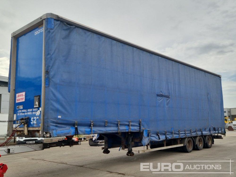 2007 SDC Trailer Tri Axle Double Deck Curtainsider Trailer - Semi-reboque de lona: foto 1 2007 SDC Trailer Tri Axle Double Deck Curtainsider Trailer - Semi-reboque de lona: foto 1