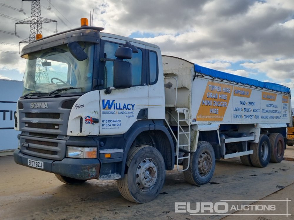 2007 Scania P380 - Camião basculante: foto 1 2007 Scania P380 - Camião basculante: foto 1
