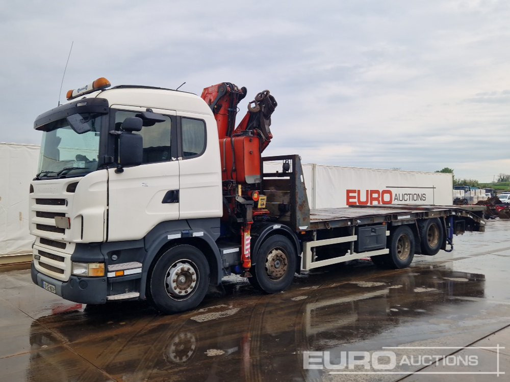 2007 Scania R420 - Camião de caixa aberta/ Plataforma: foto 1 2007 Scania R420 - Camião de caixa aberta/ Plataforma: foto 1