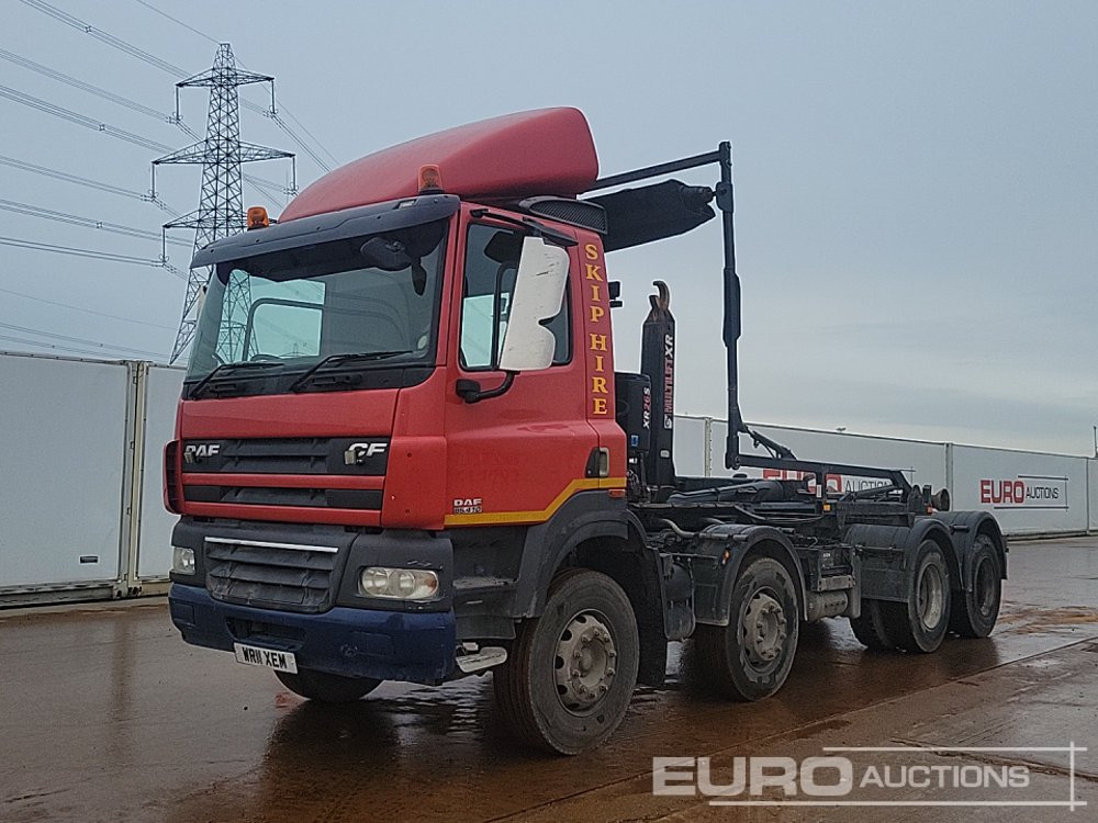 2011 DAF 85CF-410 - Camião polibenne: foto 1 2011 DAF 85CF-410 - Camião polibenne: foto 1