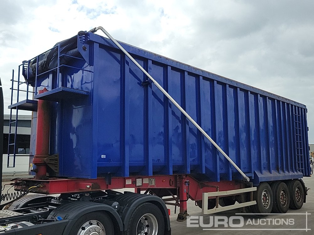 2011 Weightlifter Tri Axle Bulk Tipping Trailer, Easy Sheet - Semi-reboque basculante: foto 1 2011 Weightlifter Tri Axle Bulk Tipping Trailer, Easy Sheet - Semi-reboque basculante: foto 1
